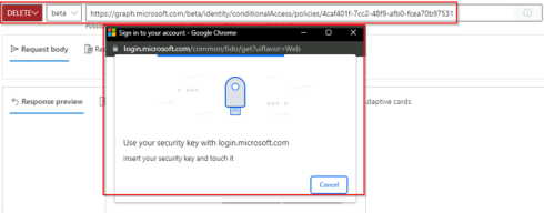 Using the new protected actions feature with Conditional Access ...